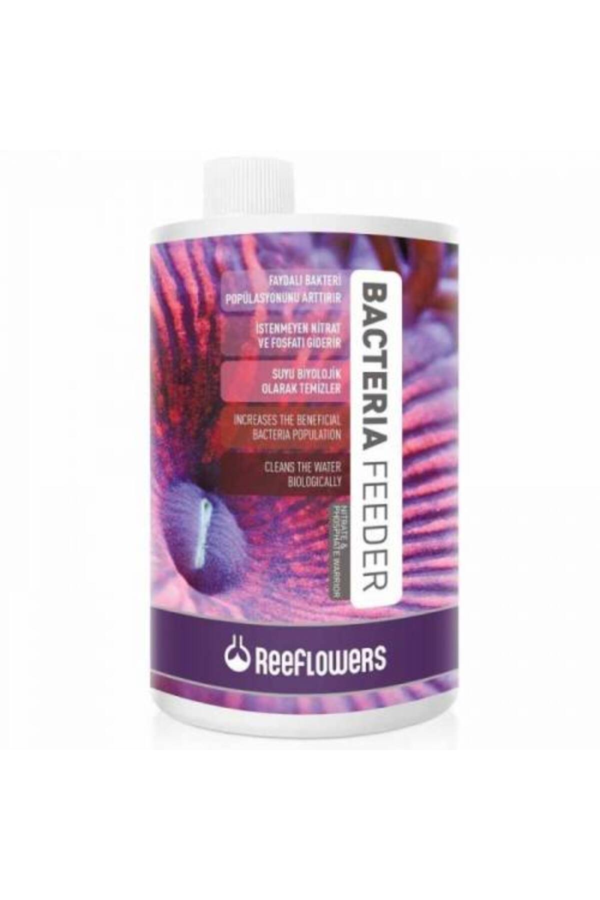 Reeflowers Bacteria Feeder Akvaryum Faydalı Bakteri 1000 ml