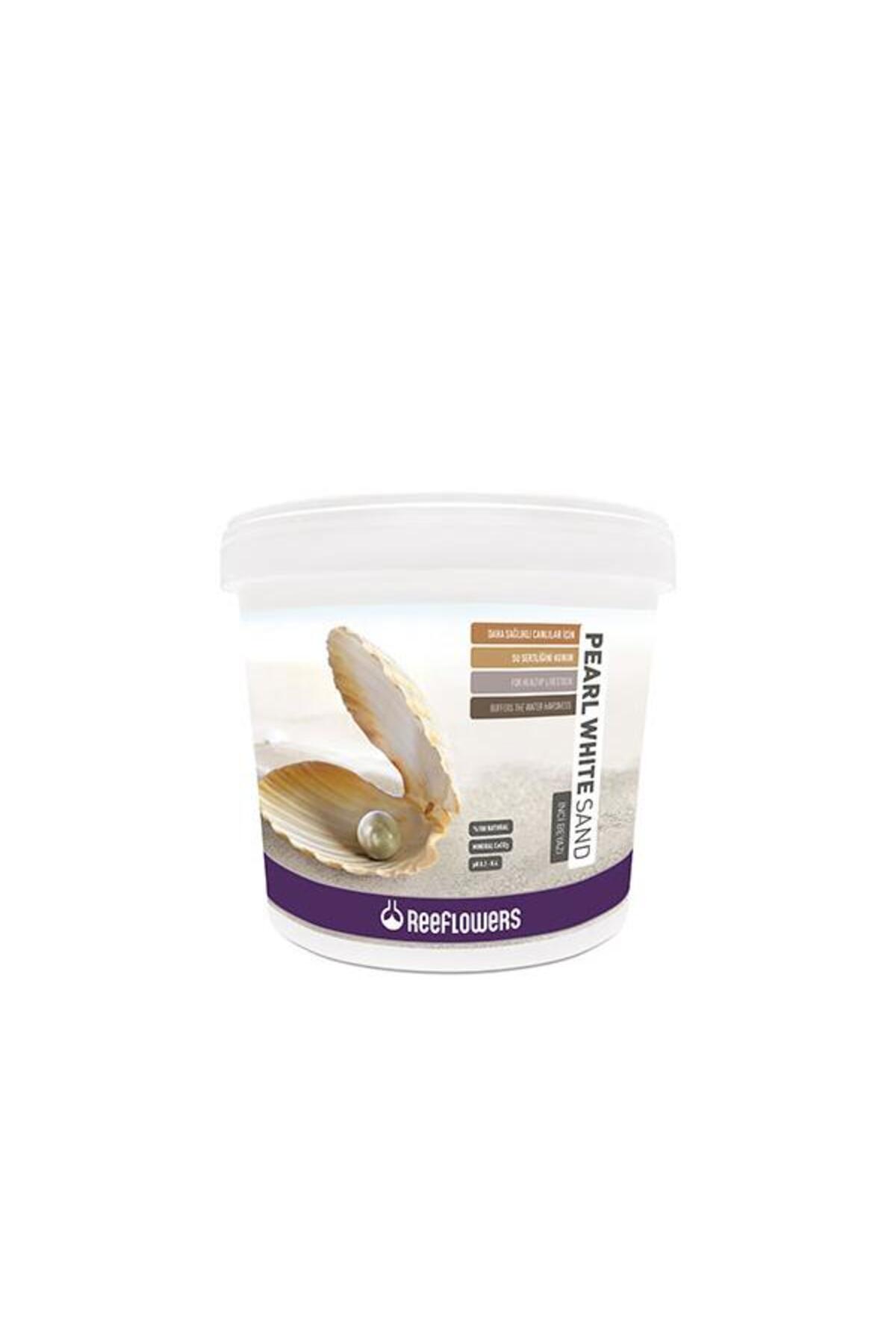 Reeflowers Akvaryum Kumu Pearl White Sand 1-1,5 mm 7 KG