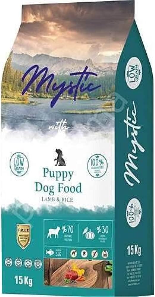 Mystic Az Tahıllı Yavru Köpek Maması Kuzulu 15 kg