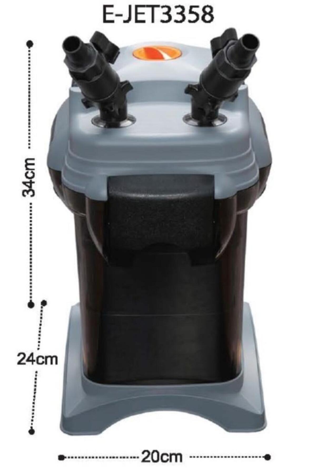Jet 3358 Akvaryum Dış Filtre 750 L/h