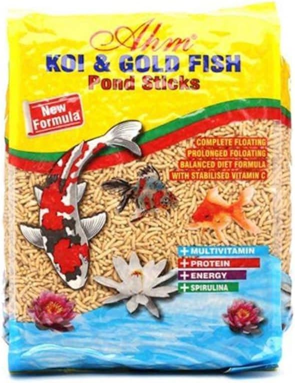 Ahm Koi Goldfish Naturel Pond Sticks 1 Kg Balık Yemi