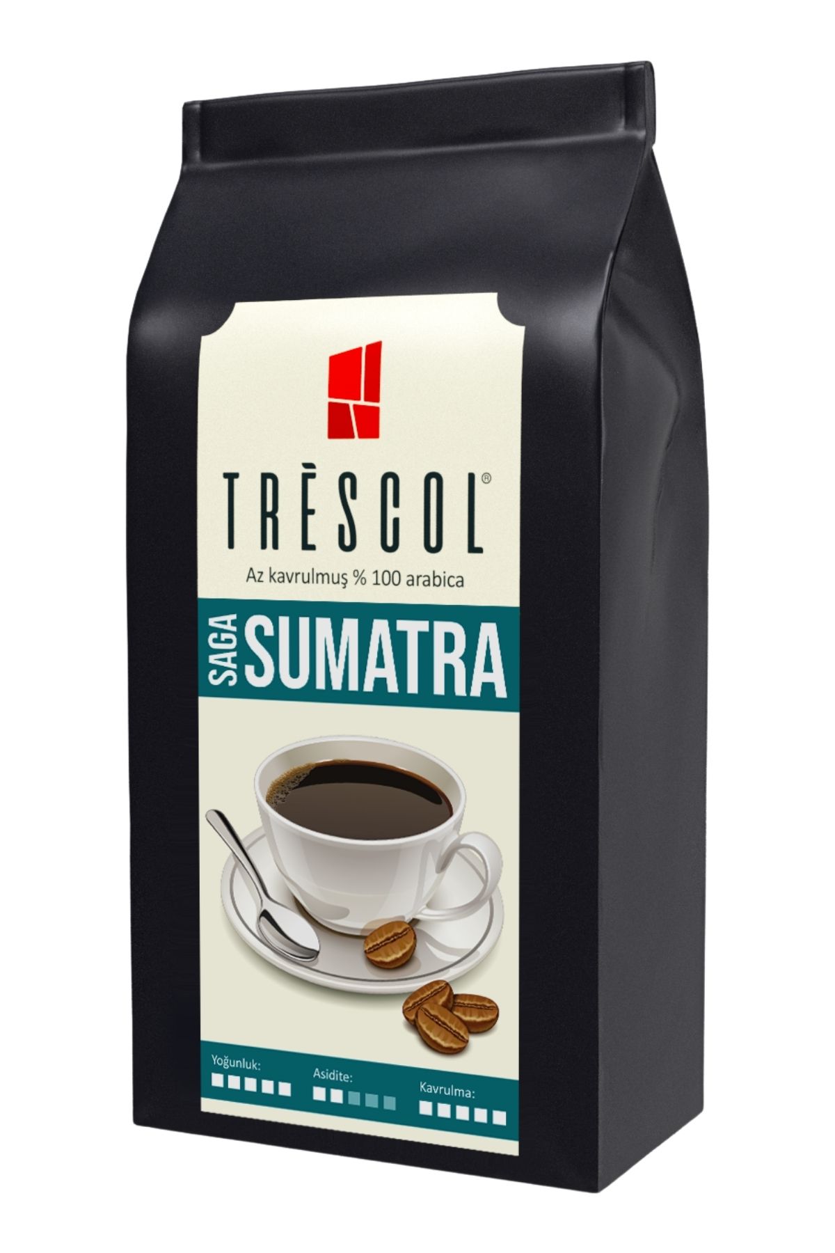 Trescol Sumatra Türk kahvesi için Öğütülmüş Kahve 250 Gr (Pudra